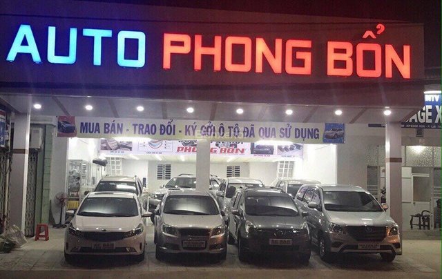 các đại lý thu mua xe oto