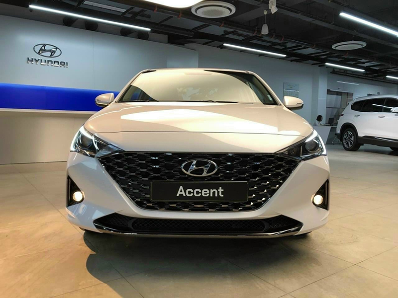 Hyundai Accent có ngoại thất thiết kế sang trọng, hiện đại