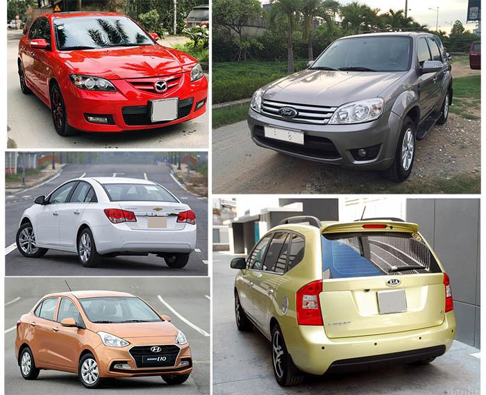 Có nhiều lựa chọn khi mua ô tô cũ tầm 300 triệu