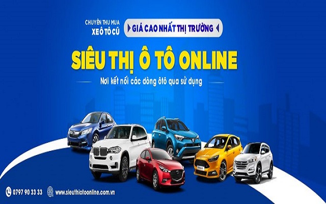 Mua xe ô tô cũ tại siêu thị ô tô online