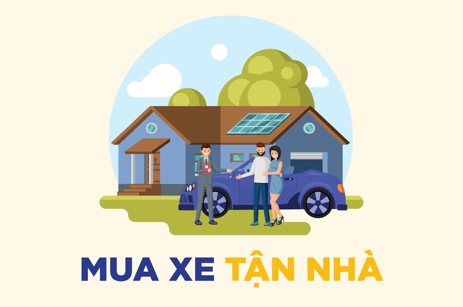 Đến nhận nơi thu mua xe, tiết kiệm thời gian và công sức cho khách hàng