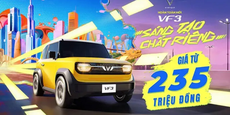ô tô điện dưới 500 triệu VinFast VF3
