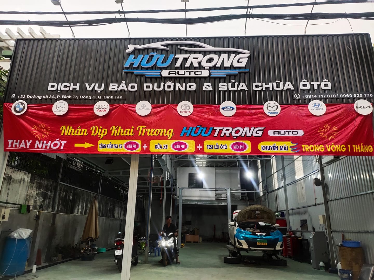 Gara Ô Tô Bình Tân - Hữu Trọng Auto